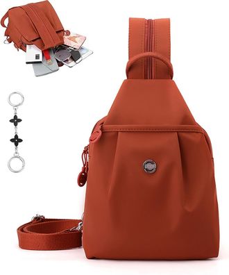 Generic Waterproof 2-Way Commuter Bag, with Waterproof Oxford, 2026 New 3 in 1 Tote Bag, Smart Storage System to Daily Travel (Orange)