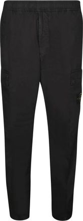 Stone Island Parachute Cargo Broek - Heren - Slim Fit Broeken - Zwart - W33 - Broeken