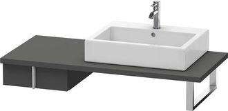 Duravit Duravit Vero Armario Bajo Para Consola, 6567, 1 Caj&oacute;n, 400 Mm, Color (frente/cuerpo): Grafito Mate Decoraci&oacute;n - Ve656704949