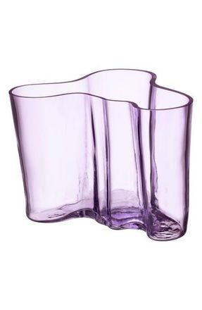 iittala Aalto Glass Vase in Purple at Nordstrom