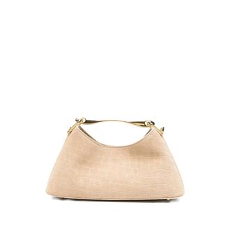Elleme Mini Boomerang Croc-effect Tote Bag