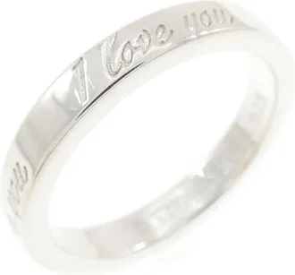 Tiffany & Co. Silver Silver 925 Band Ring (Pre-Owned)