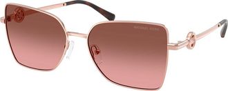 Michael Kors MK1186 PATRA 110811 Womens Sunglasses Gold Size 56