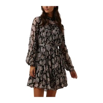 Idano Roze Mini Jurk voor Vrouwen - Dames - Korte kleedjes - Veelkleurig - 2XS - Kleedjes
