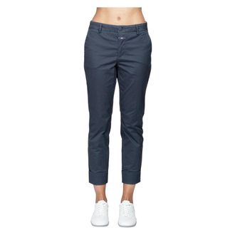 Closed Blauwe broek - Dames - Vrijetijds broeken - Blauw - W26 - Katoen - Broeken