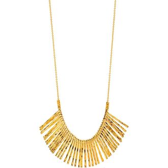 Gorjana Kylie Fan Necklace in Gold at Nordstrom