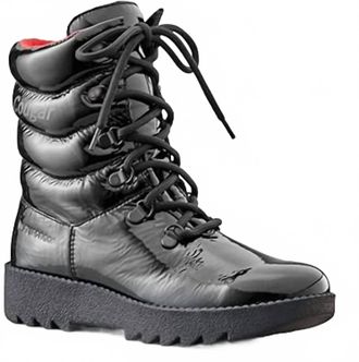 Cougar Womens Patent Boot In Black