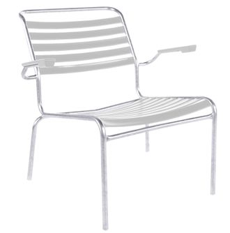 Schubiger M&ouml;bel L&auml;ttli-Lounger S&auml;ntis mit Armlehnen