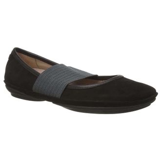 Camper Right Nina 21595 Nubuck Womens Slip On Shoes - Black - Size:UK 5