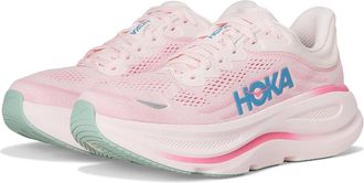 Hoka One One Bondi 9 Womens Shoes Rose Tea/Petal : 8.5 B - Medium