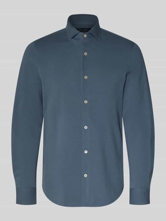Marc O'Polo Shaped Fit Freizeithemd aus reiner Baumwolle in Petrol, Gr&ouml;&szlig;e XXL