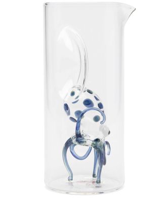 Massimo Lunardon Octopus glass jug - unisex - glass - OS - White