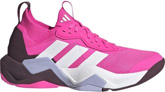 adidas Womens Rapidmove Adv Ld99 in Lucid Pink - Green - Size UK 4.5