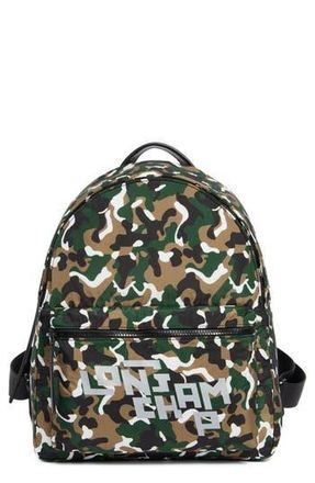 Longchamp Camo Backpack in Khaki at Nordstrom Rack