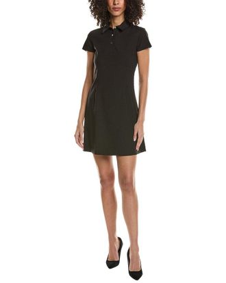 Theory Cap Sleeve Polo Dress
