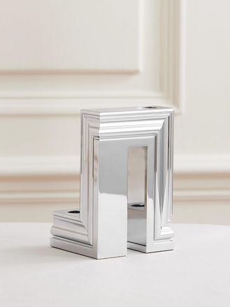 Christofle + Mathias Kiss Candelabro In Alluminio - Argento