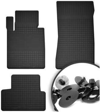 OEM Alfombrillas De Goma + Topes Para: Bmw Serie 8 G14 Descapotable (2019-2022)