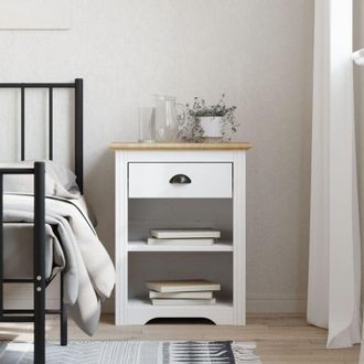 vidaXL Furniture Limited - Mesita De Noche Bodo Madera Maciza De Pino