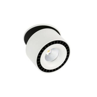 Netlighting Modern Technical LED Recessed Ceiling White Black 4000K 2350lm