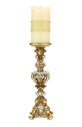 Mark Roberts Jeweled Footed Candleholder in Gold at Nordstrom