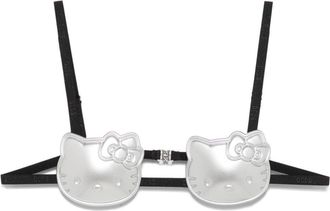 GCDS Top Hello Kitty Bold - Argento