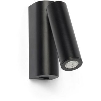 Faro Barcelona Faro Rob Black Wall Lamp Reader 3W 3000K