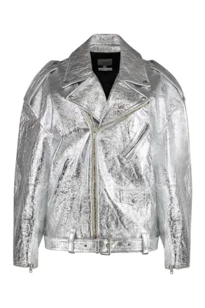 Halfboy Metallic Leather Jacket