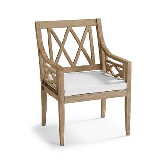 Frontgate Surrey Hill Dining Replacement Cushions - Dining Side Chair, individual cushion, Solid, Performance Rumor Midnight - Frontgate