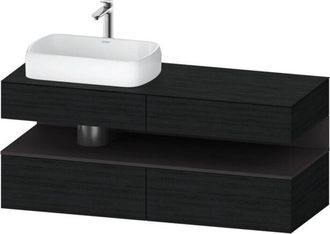 Duravit Qatego Consola Mueble Bajo Lavabo, 2 Extensiones, 2 - Duravit