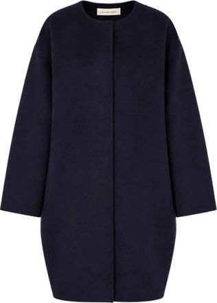 Liviana Conti Abrigo de un solo bot&oacute;n - Coats - Mujer - Azul - L