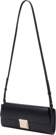 Ami Womens Crossbody Bag Black Calfskin
