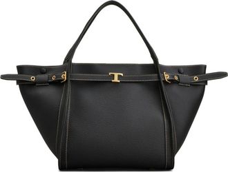 Tod's Black Logo Small Tote