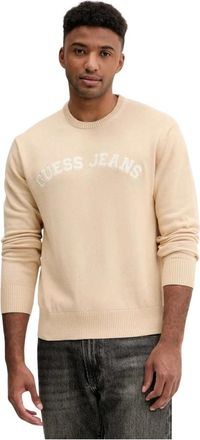 Guess Uomo, Maglie, Beige, XL, new
