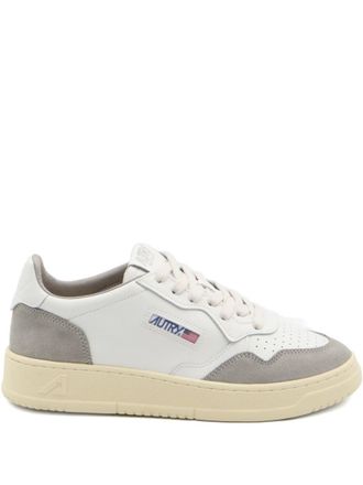 Autry White Lace Up Sneakers