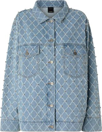 Pinko Giacca a rombi - Blu