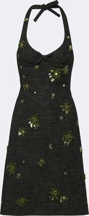 Shushu/Tong Embellished tweed minidress