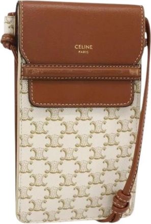 Celine Pre-owned Cross Body Bags, female, Multicolor, Size: ONE SIZE Pre-owned Vintage Shoulder Bag