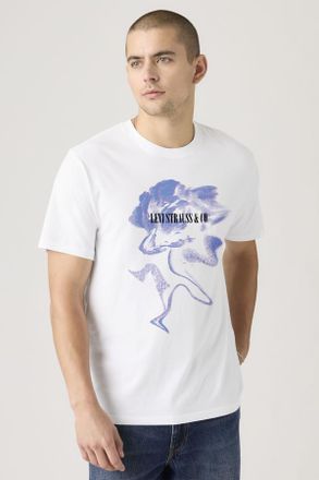 Levi's Camiseta estampada con fit holgado - Hombre - XL - Blanco / Abstract Floral White Plus