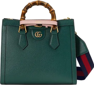 Gucci (WMNS) Gucci Diana Small Tote Bag Dark Green 702721-U3ZDT-3670