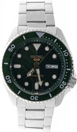 Seiko Uomo - Srpd 63K1 - 5 Sports - Heren - Horloges - Groen - ONE Size - Accessoires