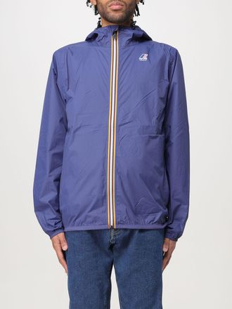 K-Way Giubbotto con cappuccio K-Way in nylon