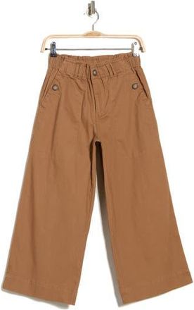 Democracy High Waist Crop Wide Leg Pants in Candied Walnut at Nordstrom Rack, Size 16P