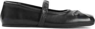 Marni Mary Jane Ballerinas - Dames - Ballerinas - Zwart - 39 EU - Leer - Schoenen