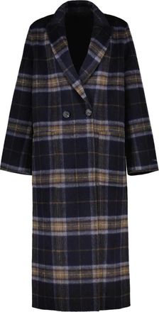Rino&Pelle Adria Reversible Coat - Dames - Mantel - Veelkleurig - S - Wol - Jassen