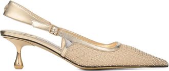 Jimmy Choo London Amel slingback pumps - Goud