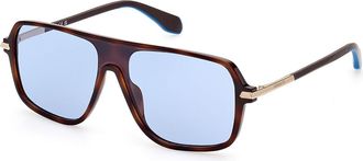 adidas OR0100 52V Mens Sunglasses Tortoiseshell Size 99