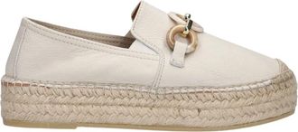 Viguera Espadrilles 2292 - Dames - Espadrilles - Beige - 39 EU - Leer - Schoenen