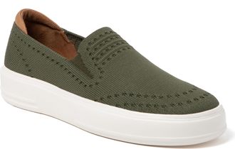 Dearfoams Womens Sophie Slip-On Sneaker