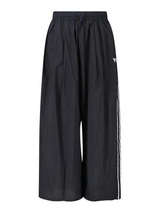 Yohji Yamamoto Wide edge 3 stripes sports trousers