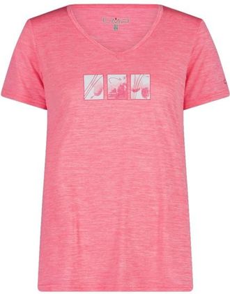F.lli Campagnolo Light Melange T-Shirt Funktionsshirt f&uuml;r Damen | rosa